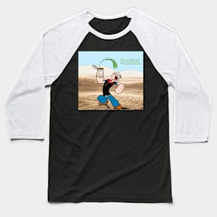 Popeye on Desert Baseball T-Shirt